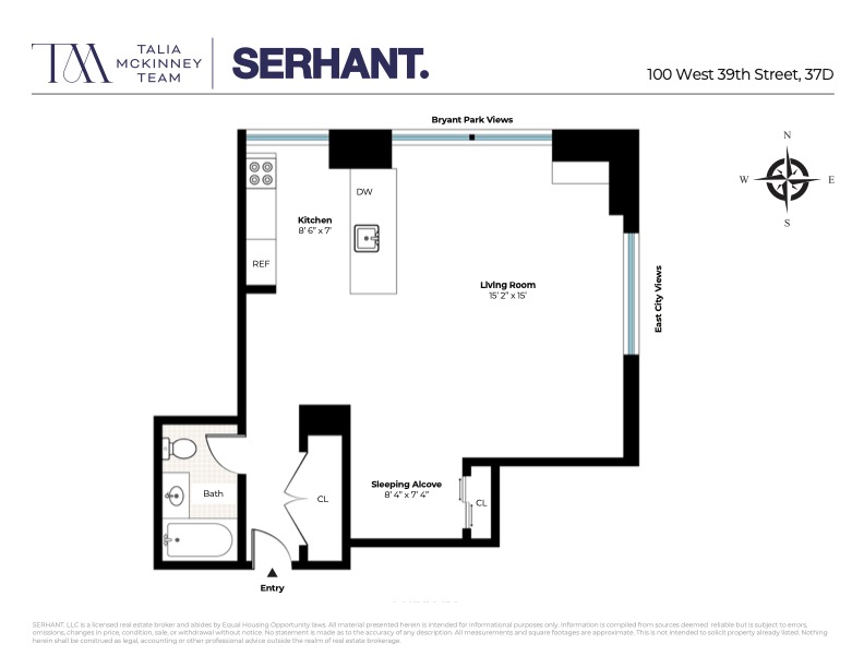 100 West 39th Street 37D