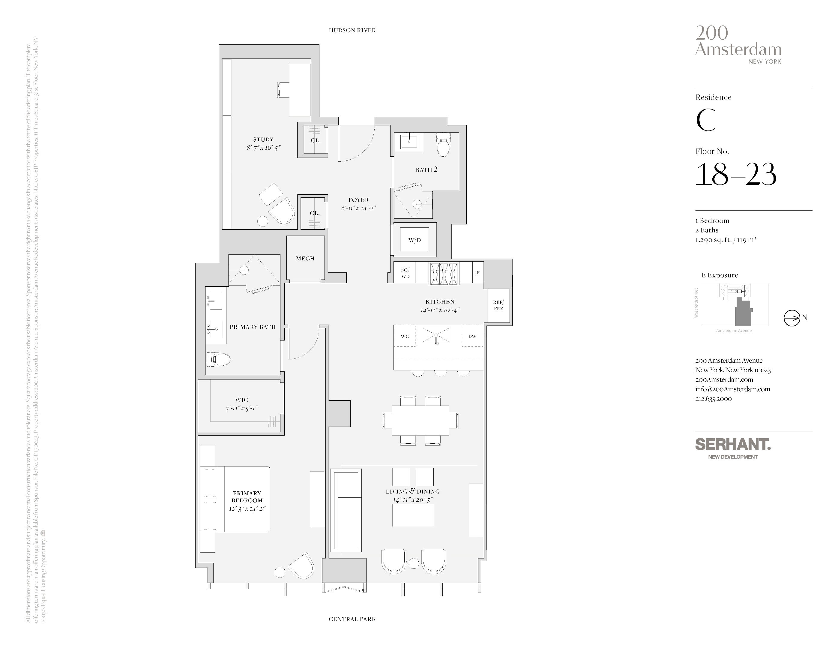 200 Amsterdam Avenue Unit: 20C