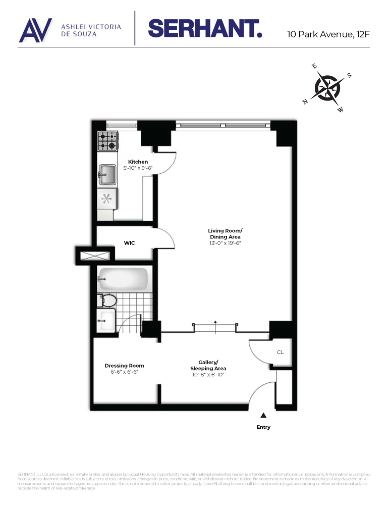 10 Park Avenue Unit: 12F