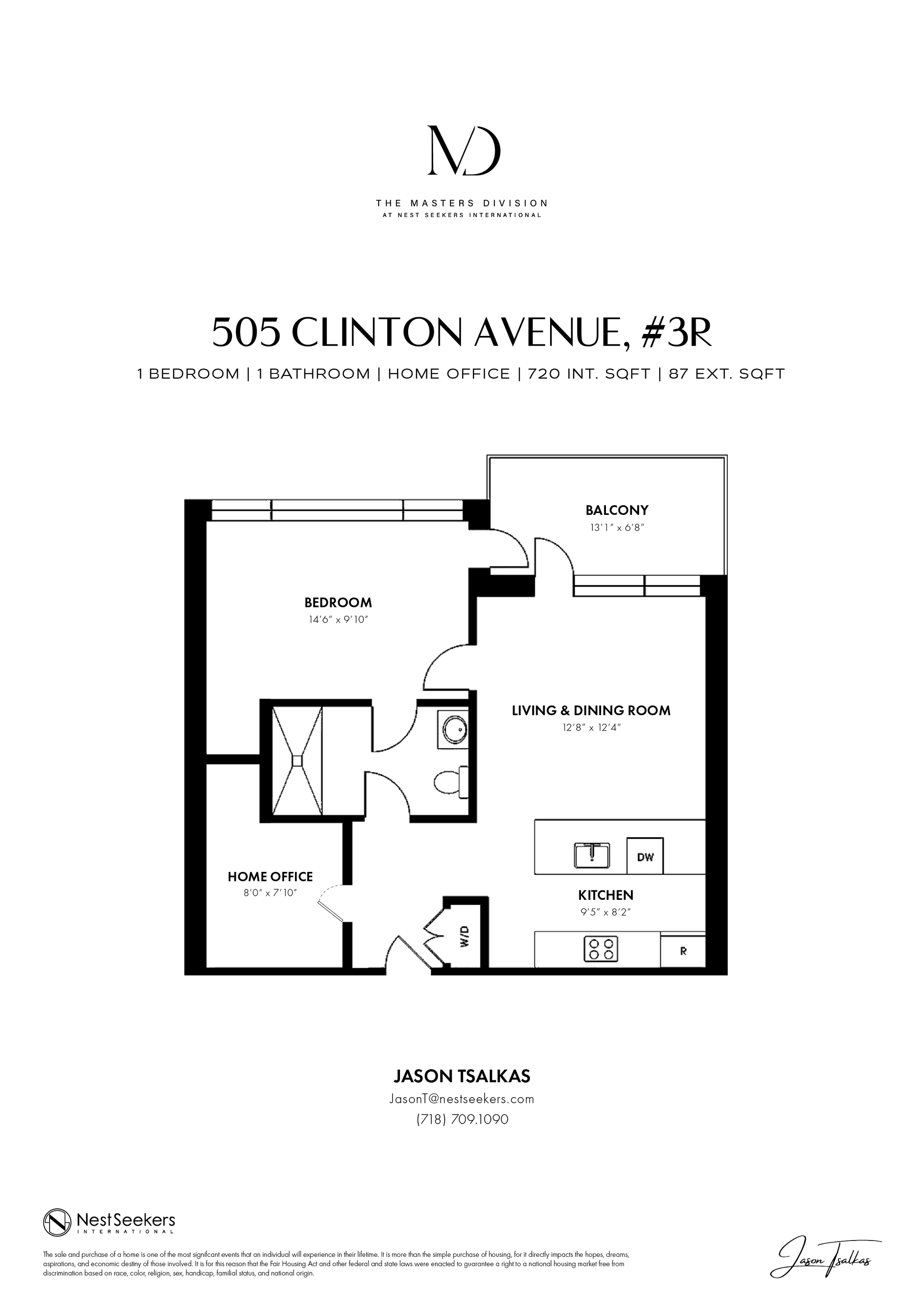 505 Clinton Avenue 3-B