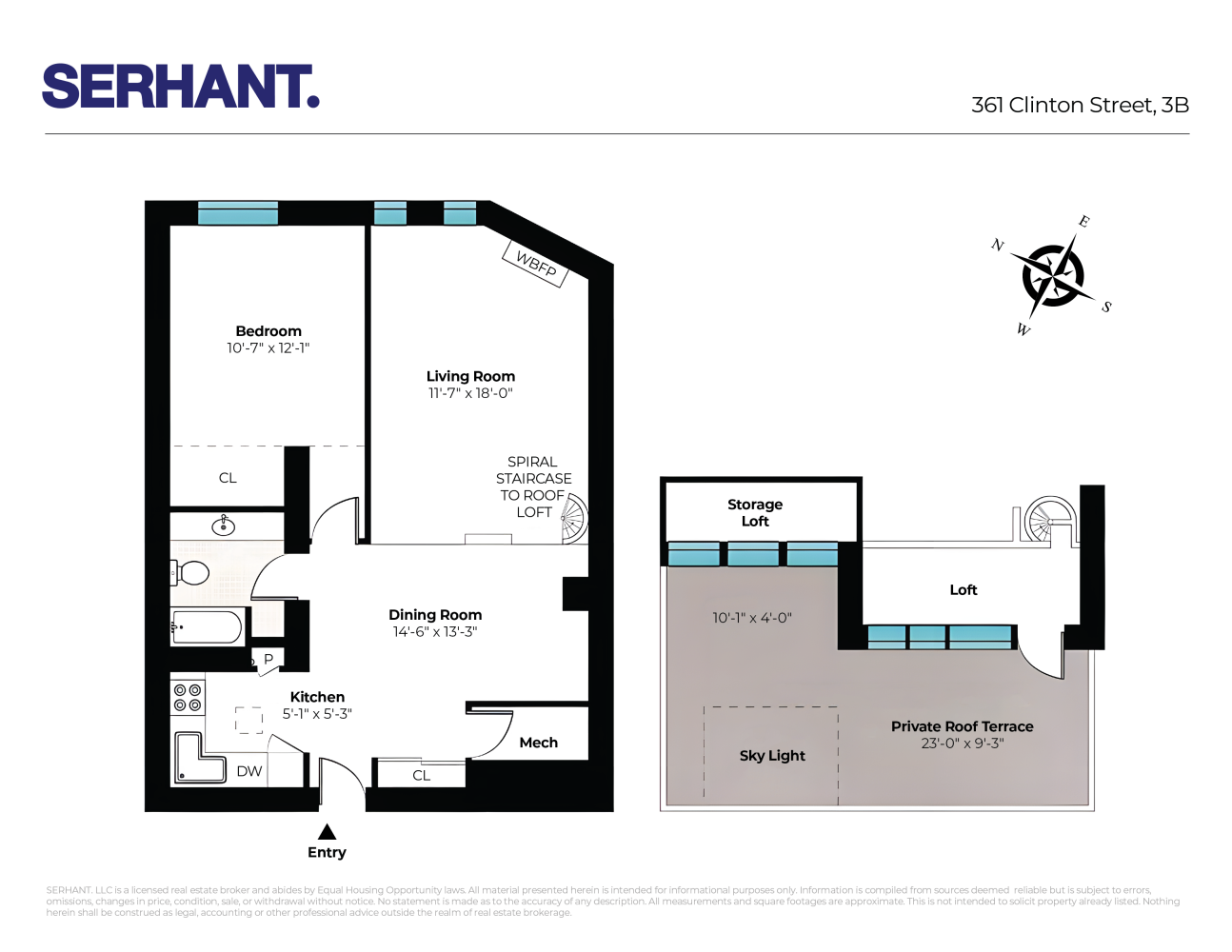 361 Clinton Street Unit: 3B
