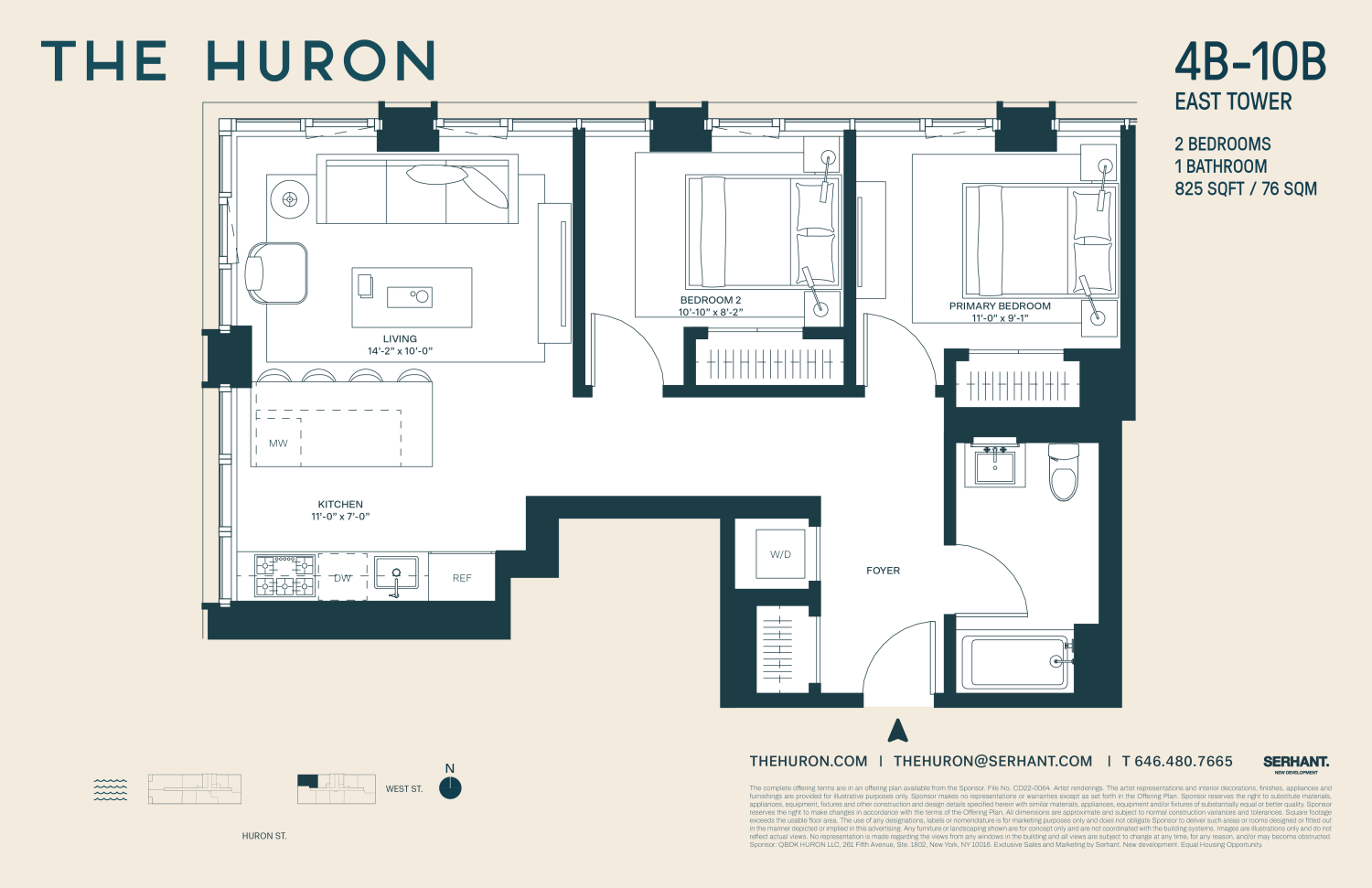 29 Huron Street Unit: 9BE