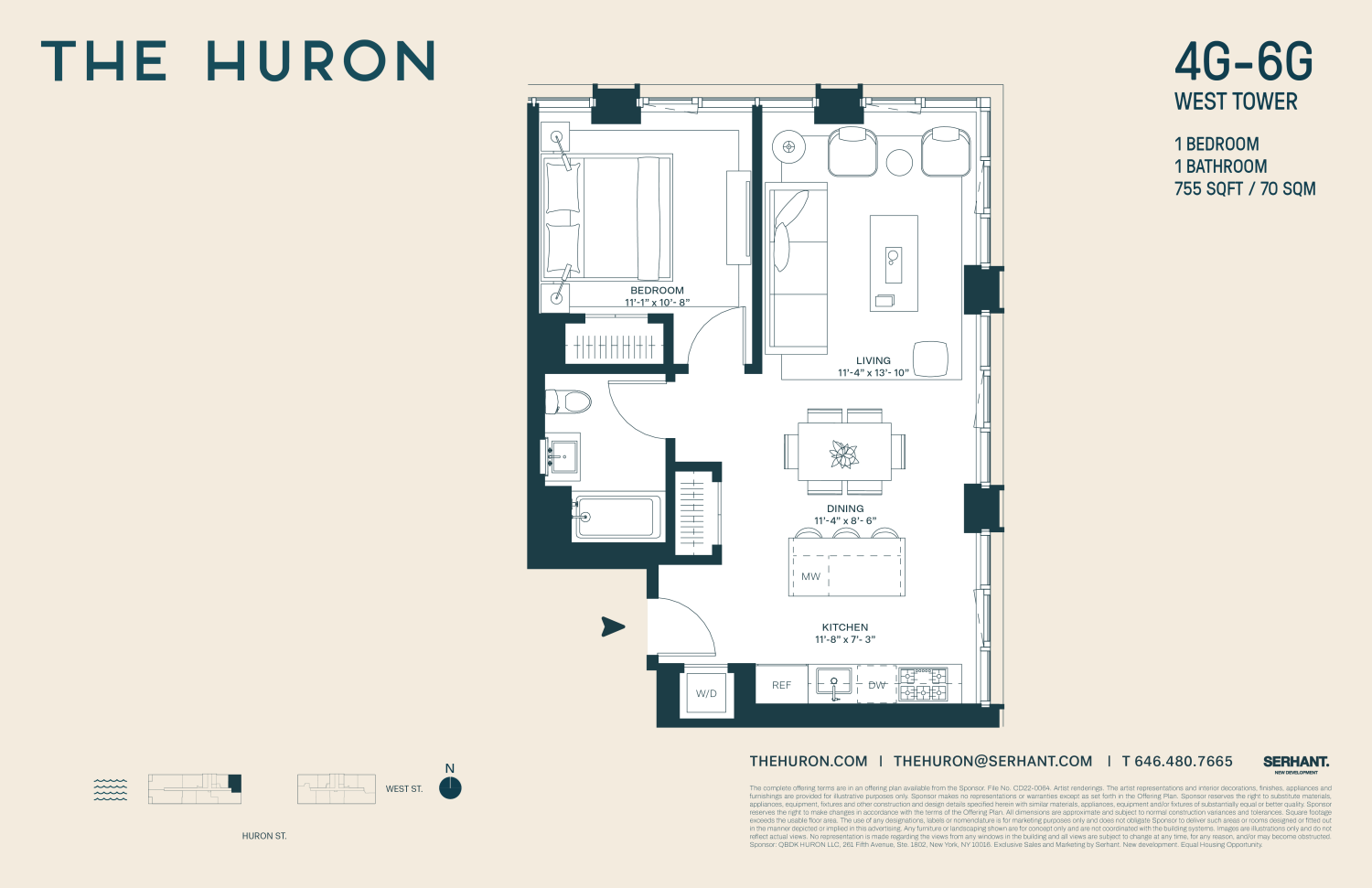 29 Huron Street Unit: 6GW