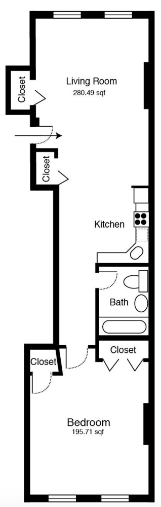 18 Tiffany Place 3L