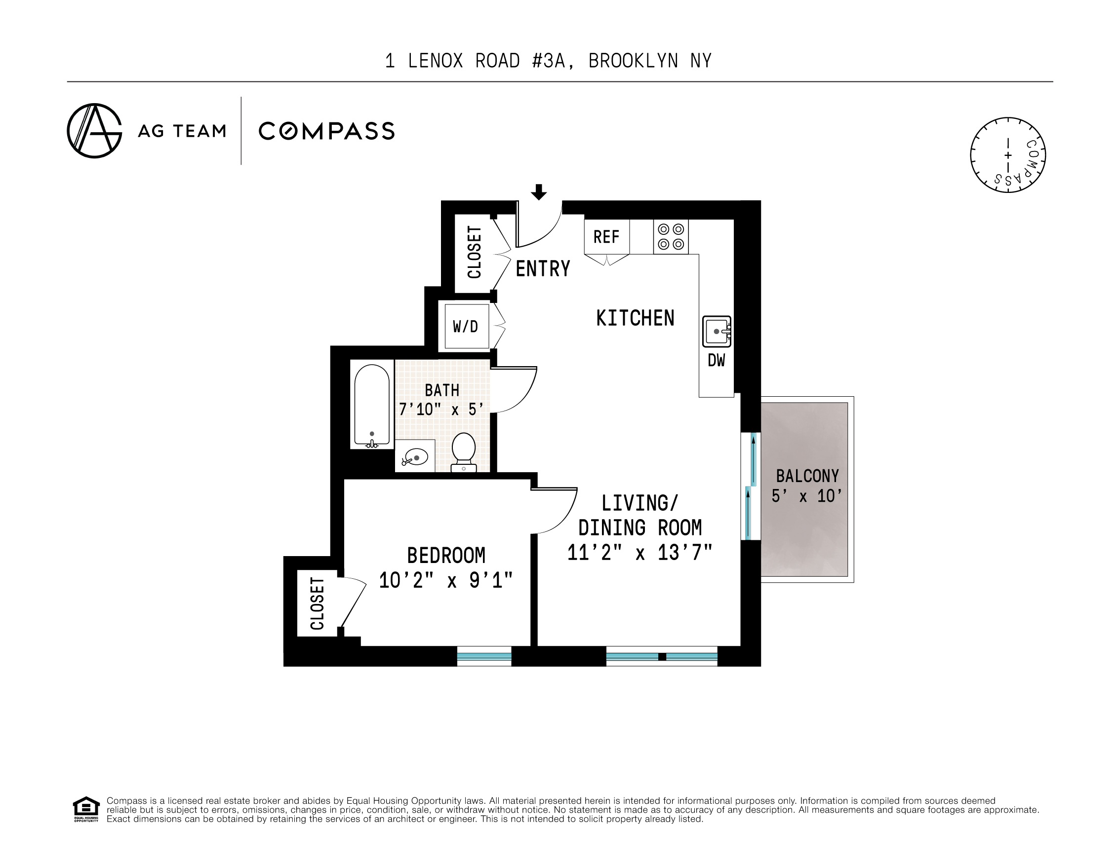 1 Lenox Road 3A