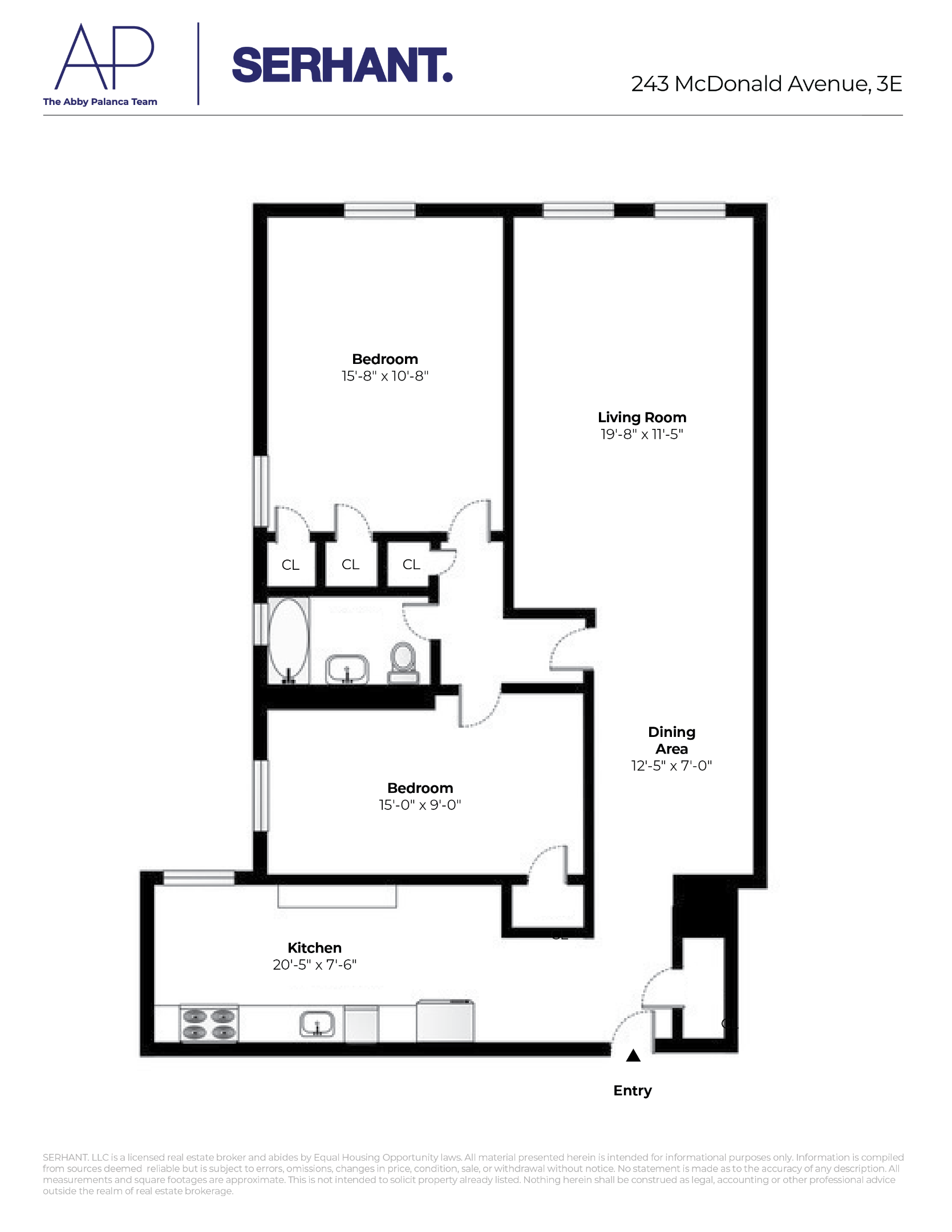 243 Mcdonald Avenue Unit: 3E