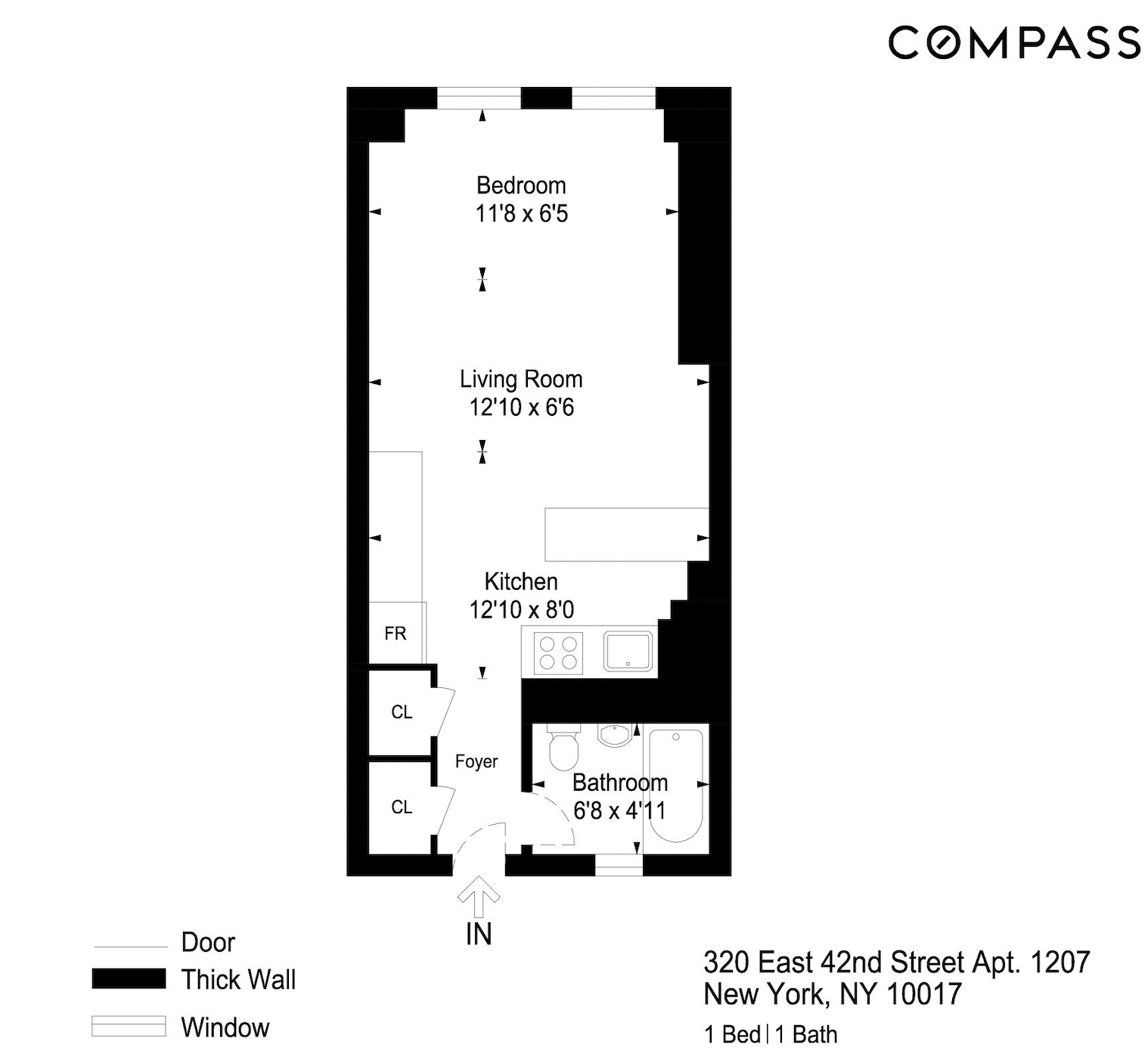 320 E 42nd Street 1207