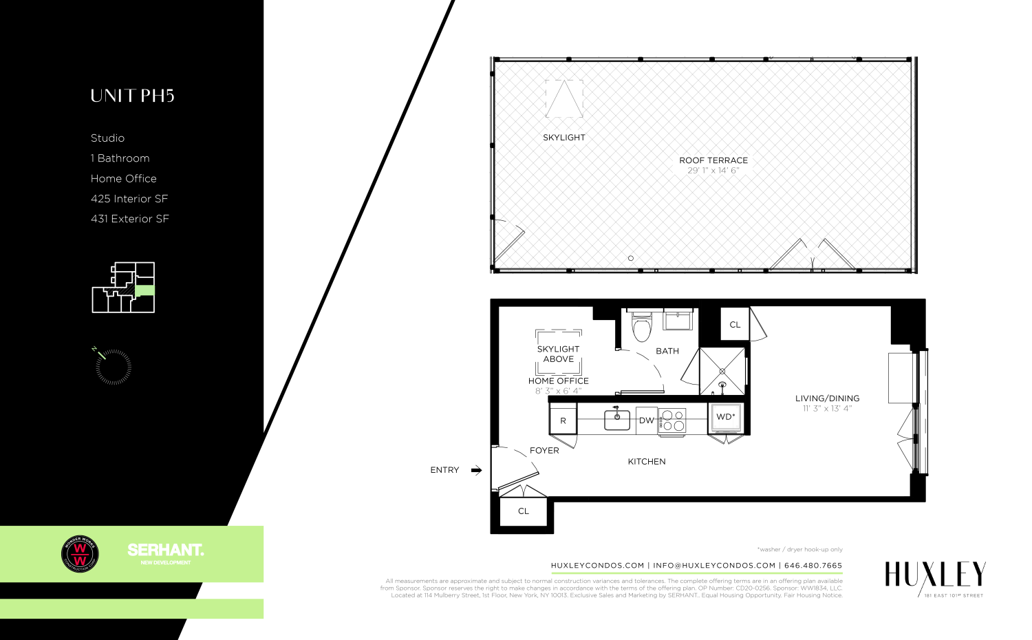 181 E 101ST Street Unit: PH5