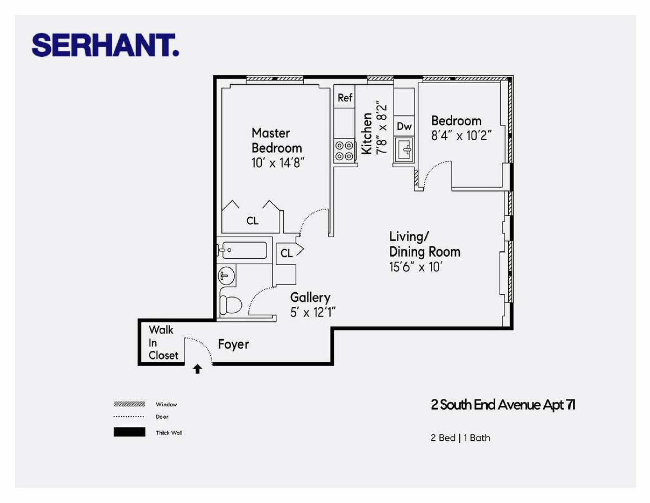 2 South End Avenue Unit: 7I