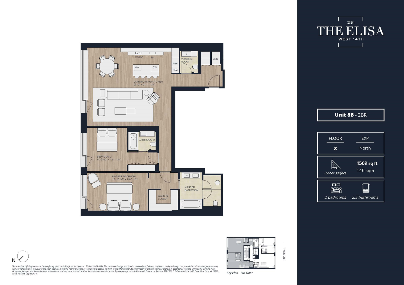 251 West 14th Street Unit: 8B
