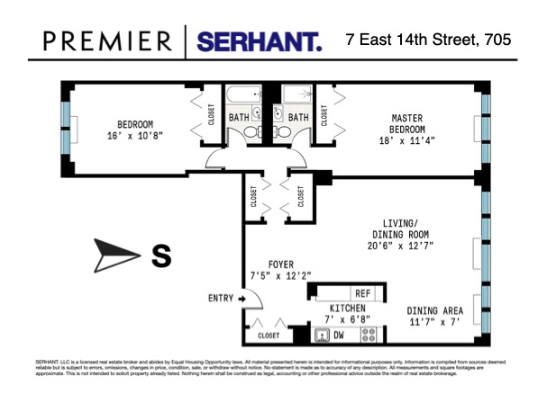 7 East 14th Street Unit: 705