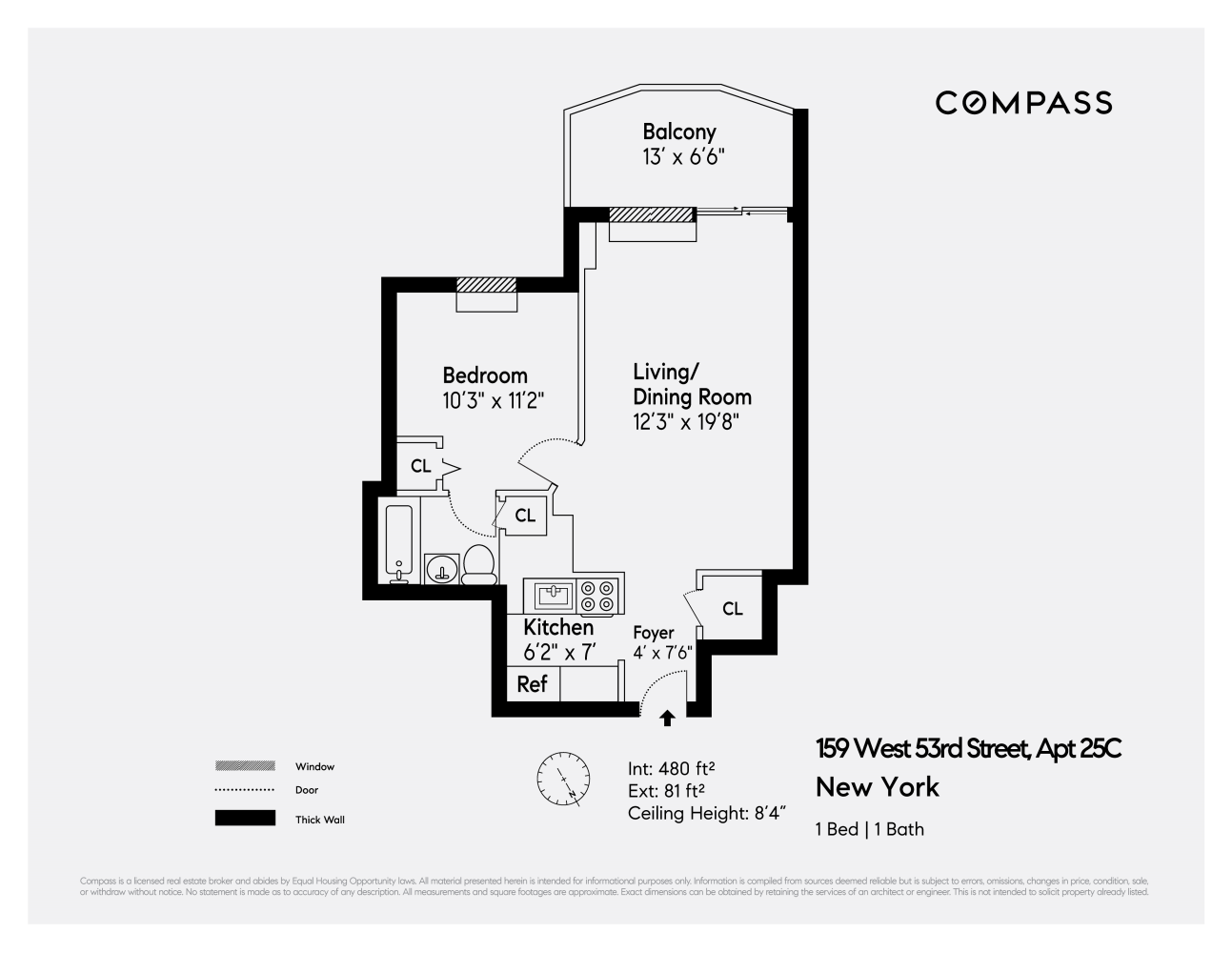 159 West 53rd Street 25C