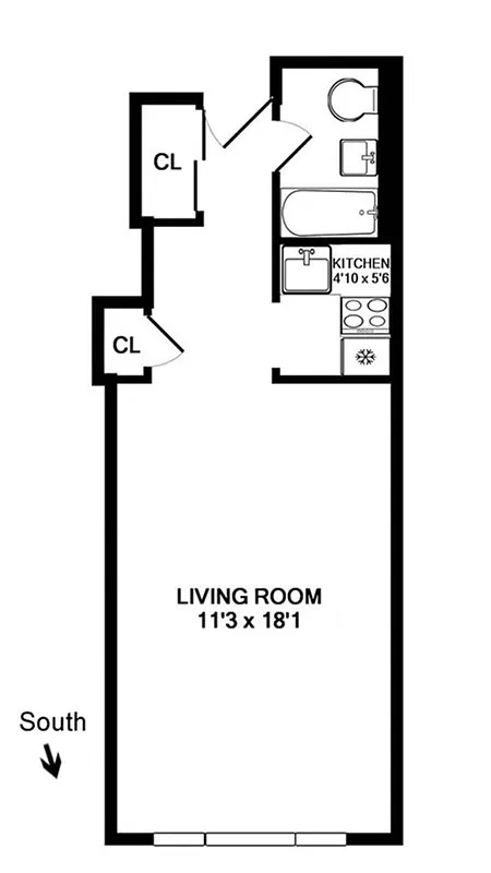 311 East 75th Street Unit: 1C