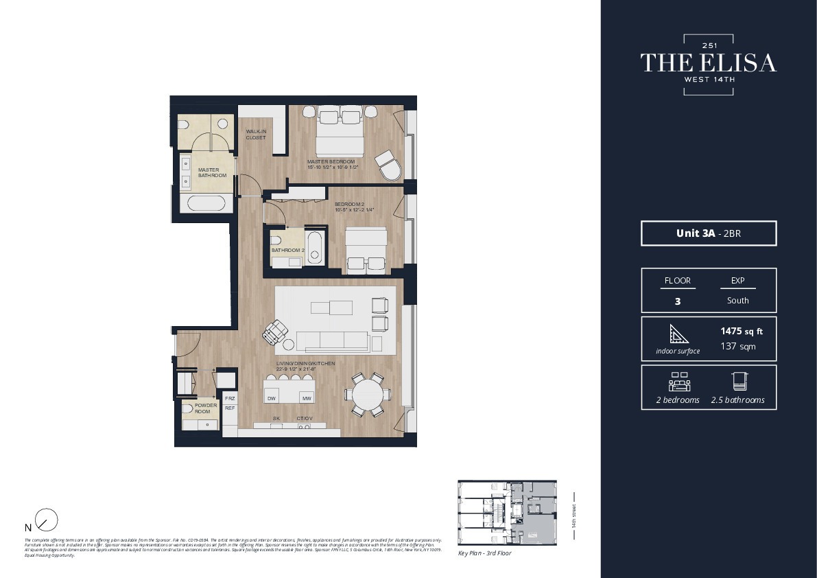 251 W 14th Street Unit: 3A