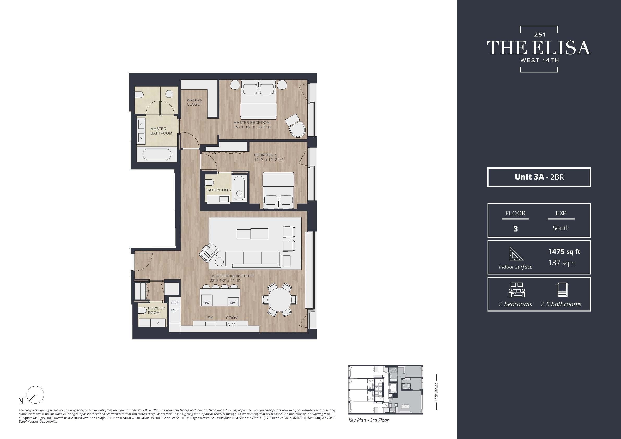 251 W 14th Street Unit: 3A