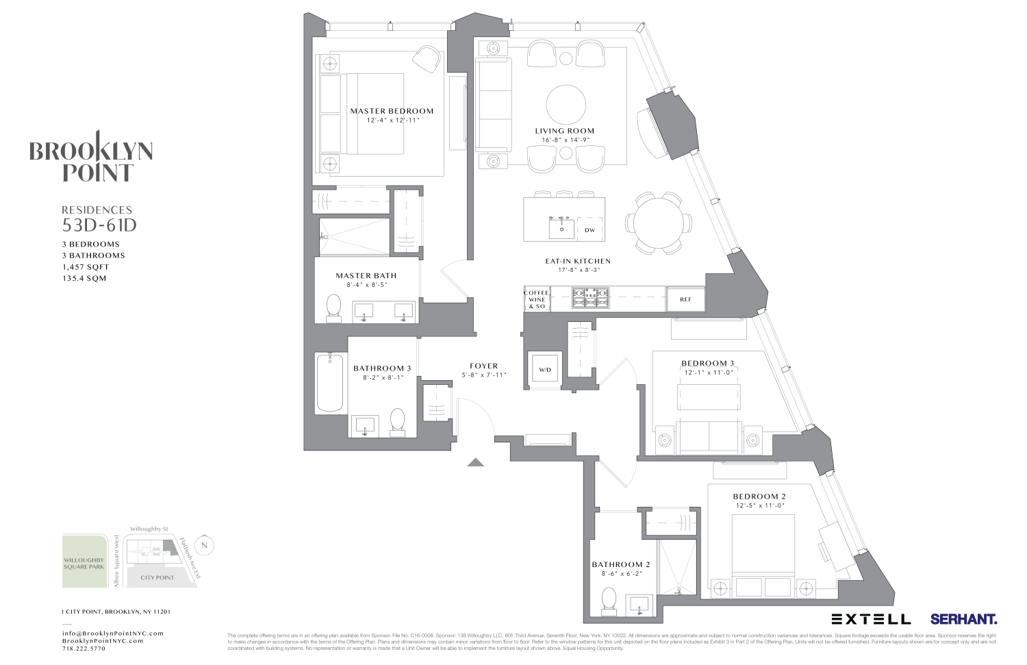1 City Point 61D