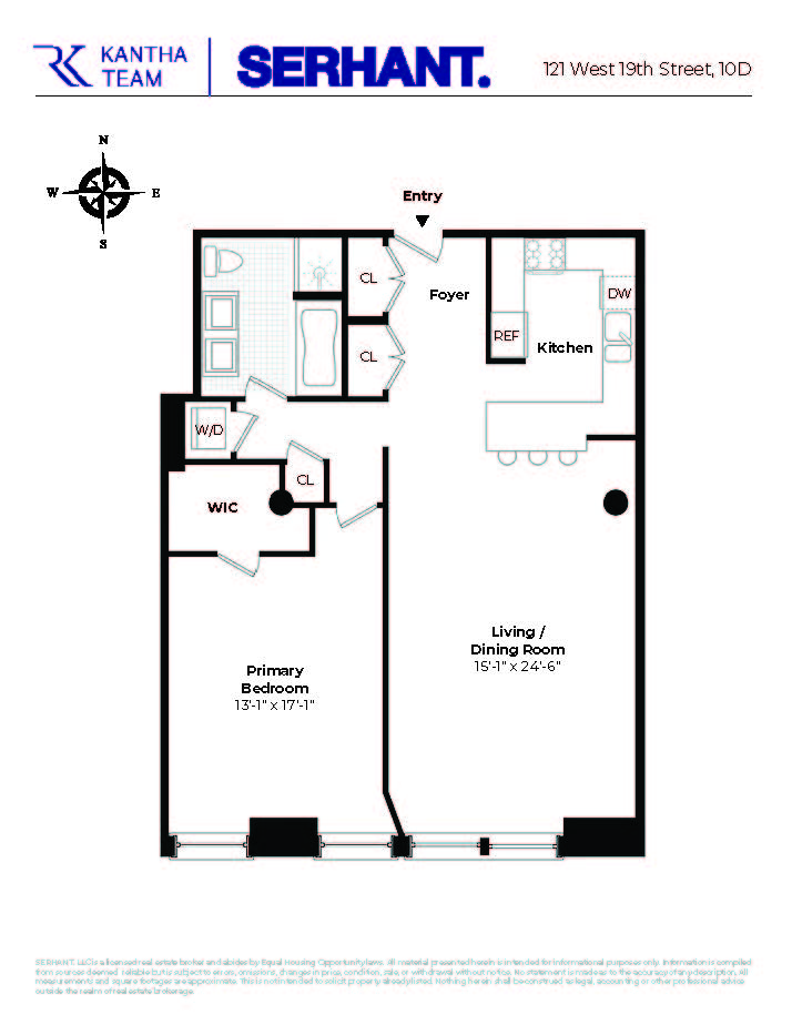 121 West 19th Street Unit: 10D