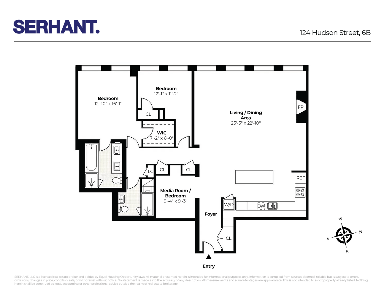 124 Hudson Street Unit: 6B
