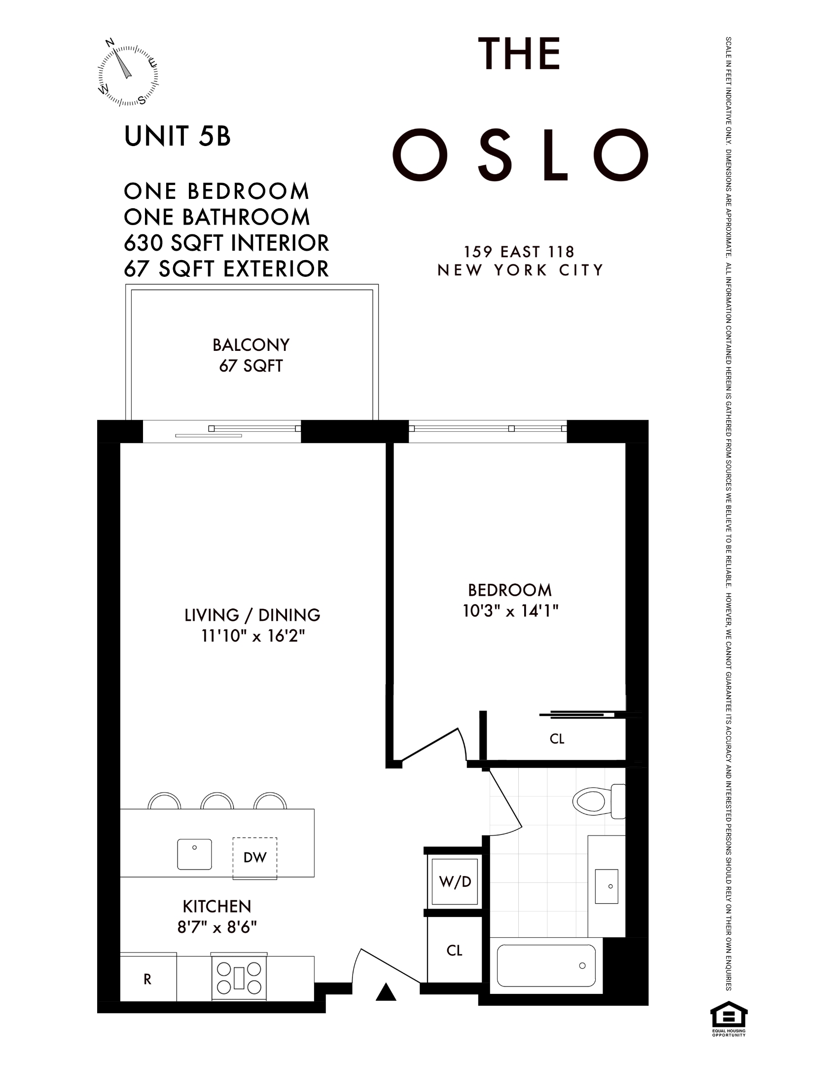 159 East 118th Street Unit: 5B