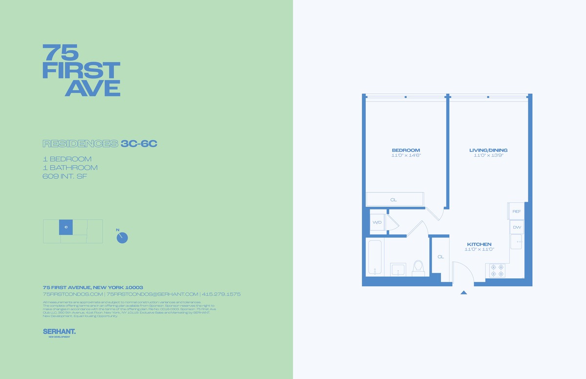 75 First Avenue Unit: 6C