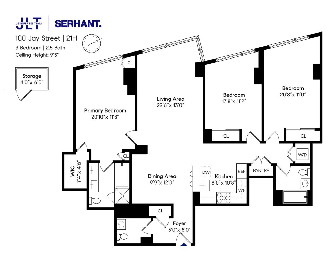 100 Jay Street Unit: 21H