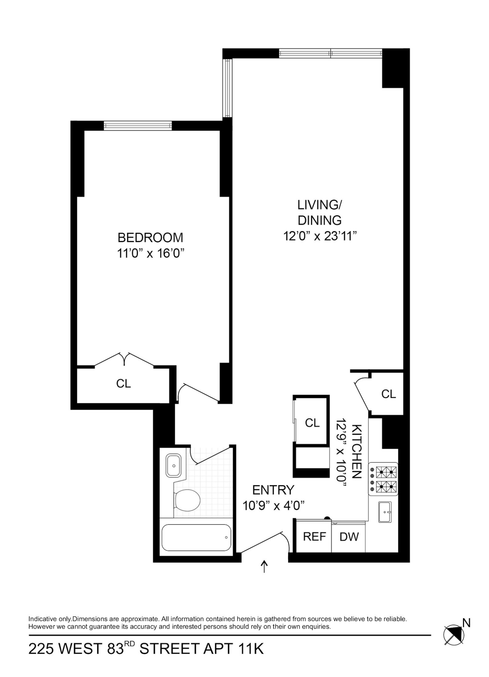 225 W 83RD Street 11K