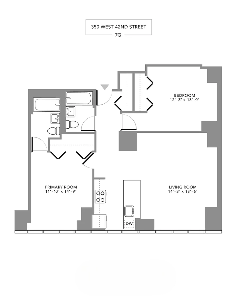 350 West 42nd Street 7G