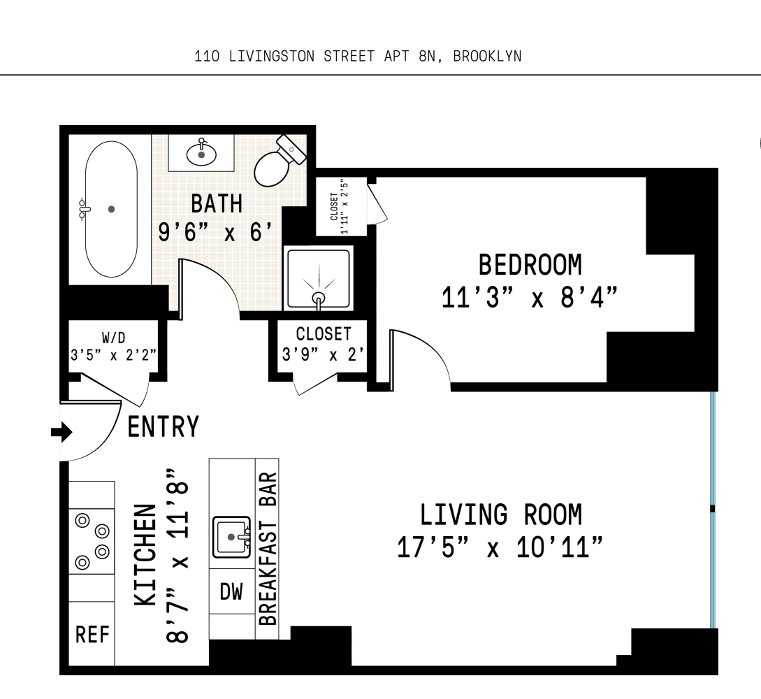 110 Livingston Street 8N