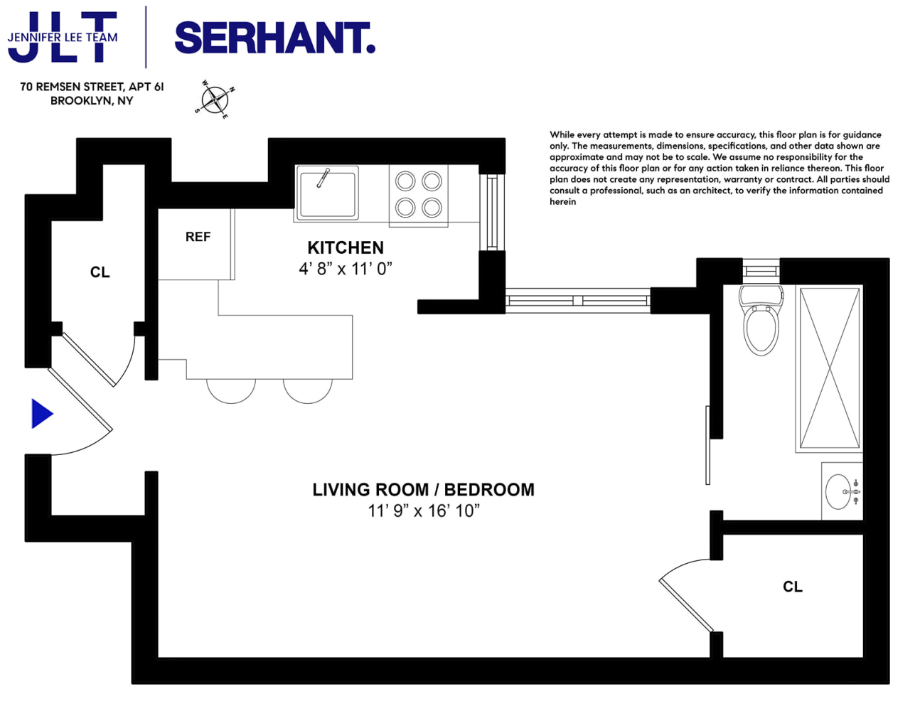 70 Remsen St, #6I