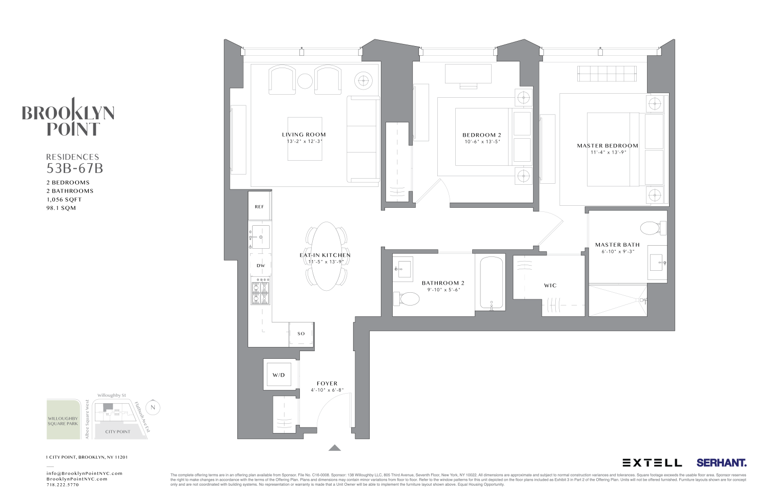 1 City Point 66B