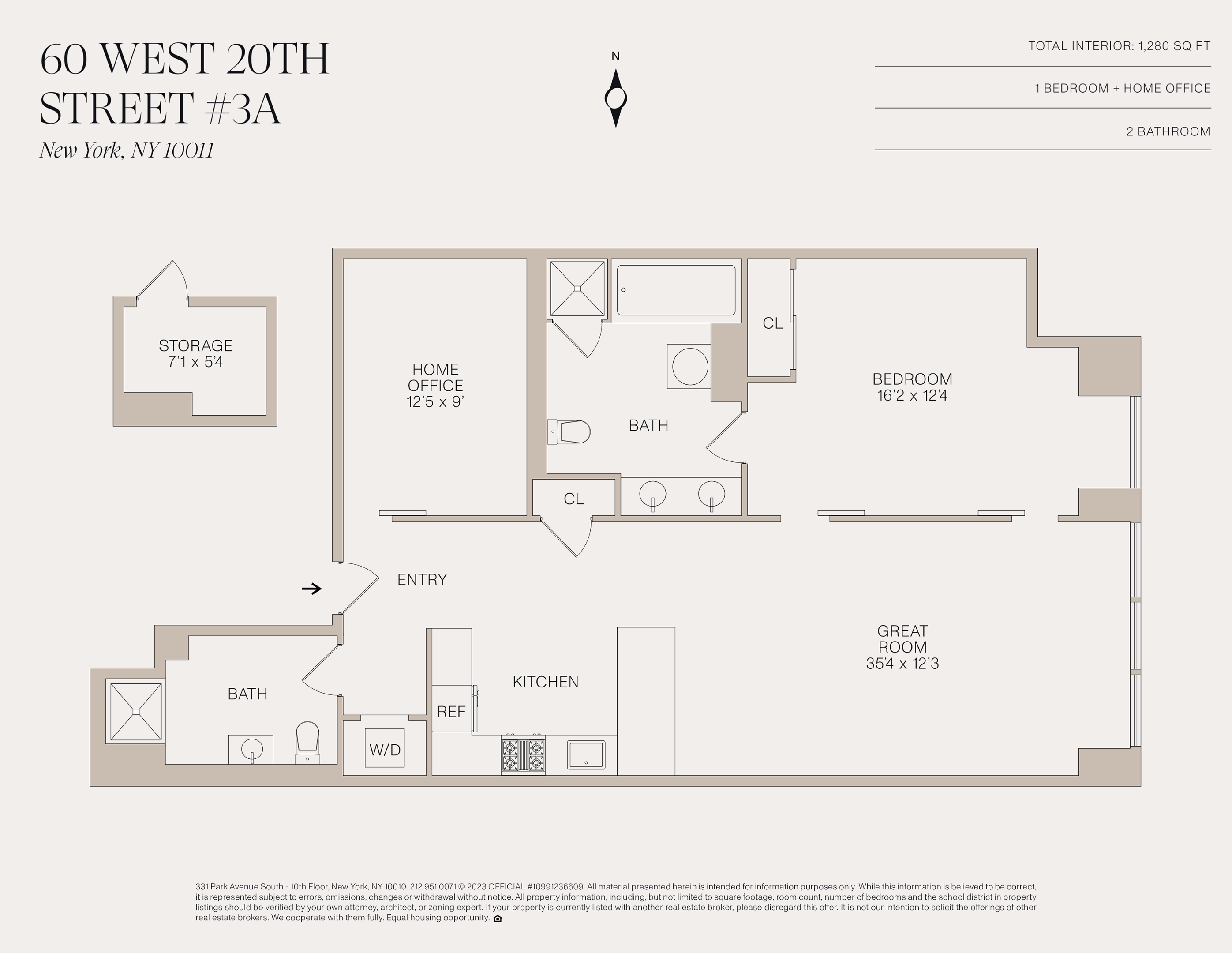 60 W 20th Street 3A