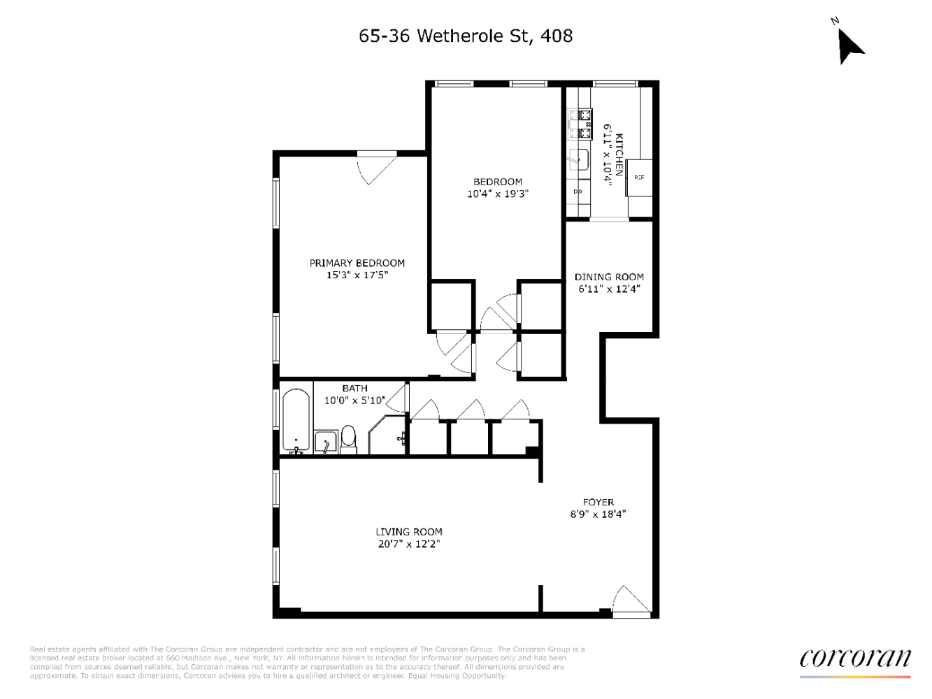 65-36 WETHEROLE Street 408
