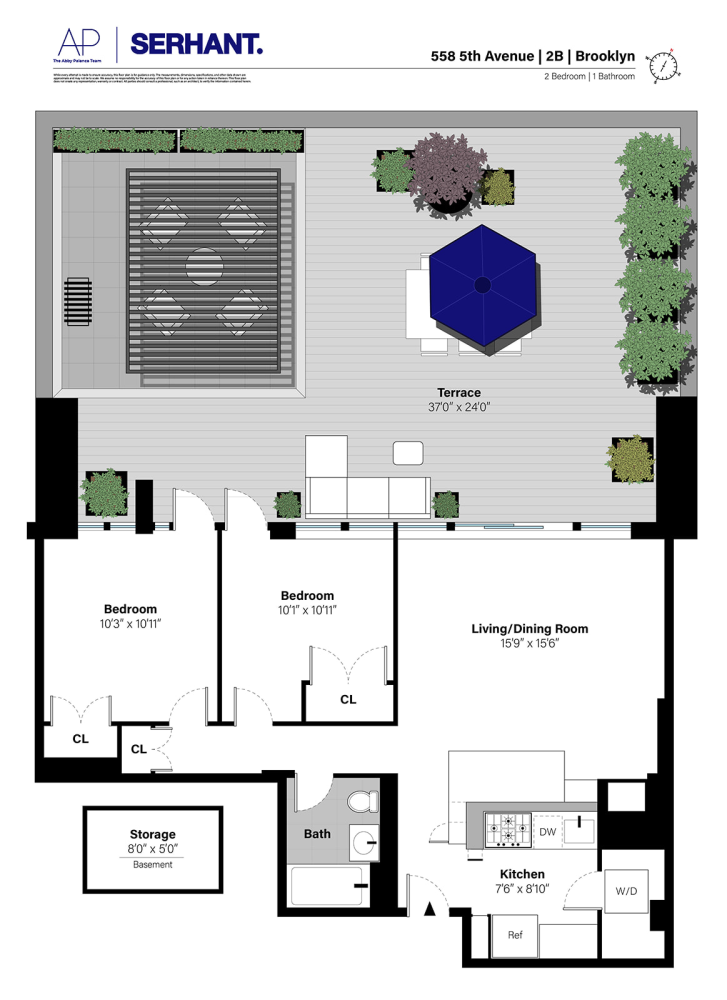 558 Fifth Avenue 2B