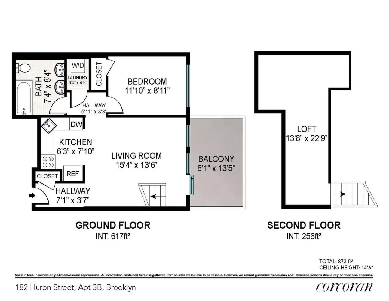 182 Huron Street Unit: 3B