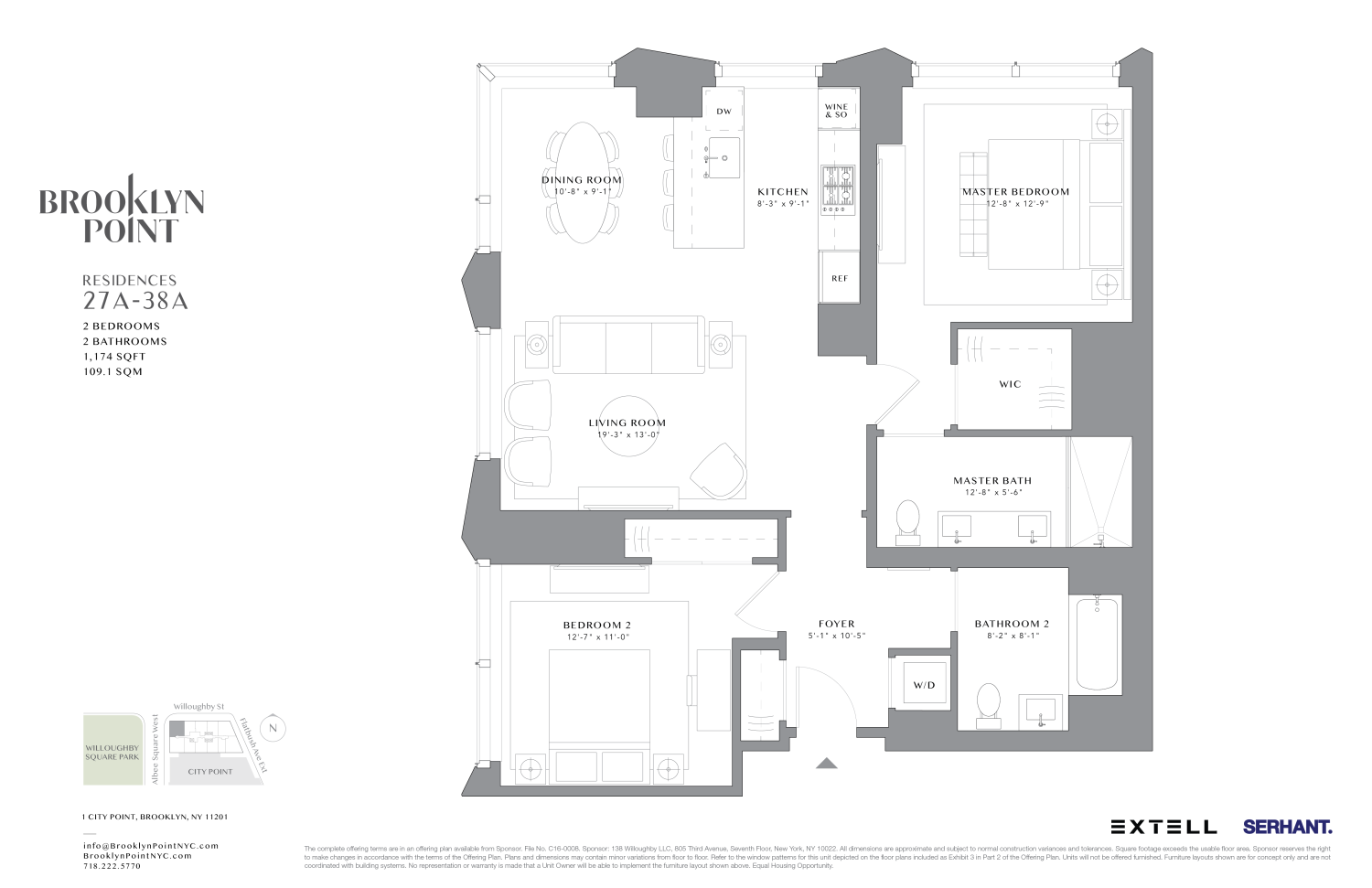 1 City Point 34A
