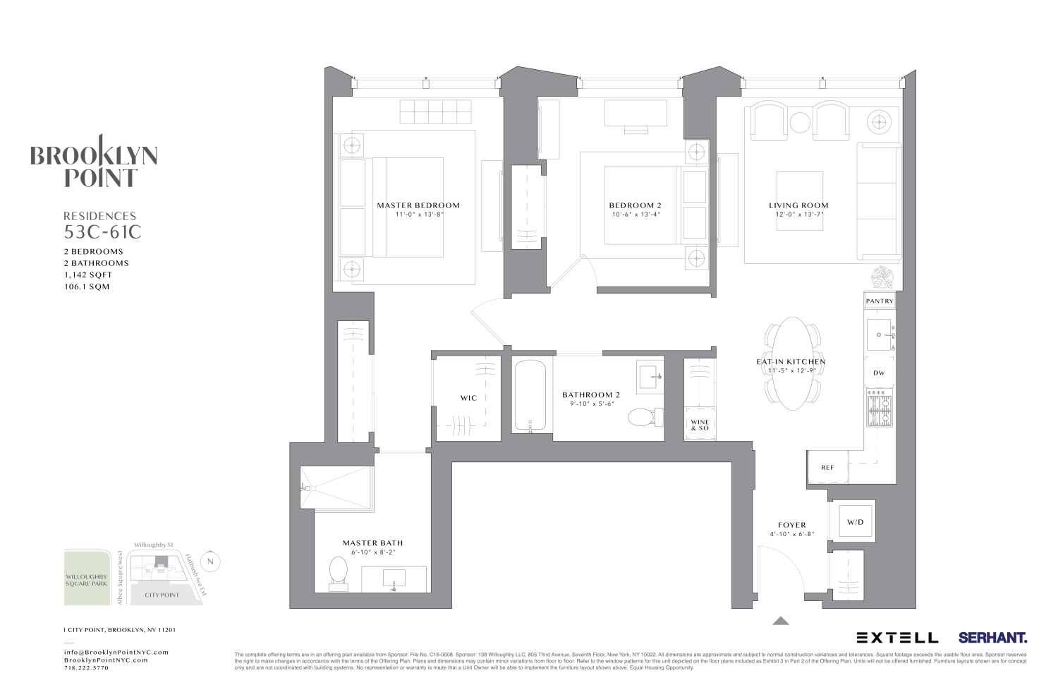 1 City Point 57C