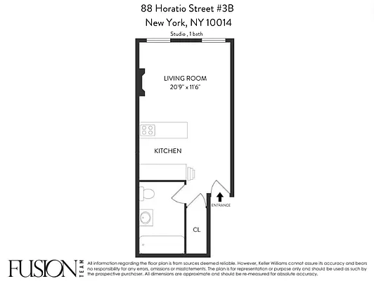 88 Horatio Street 3B