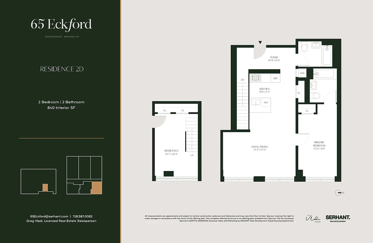 65 ECKFORD Street 2D