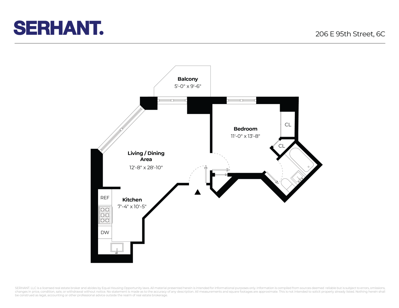 206 E 95TH Street 6C