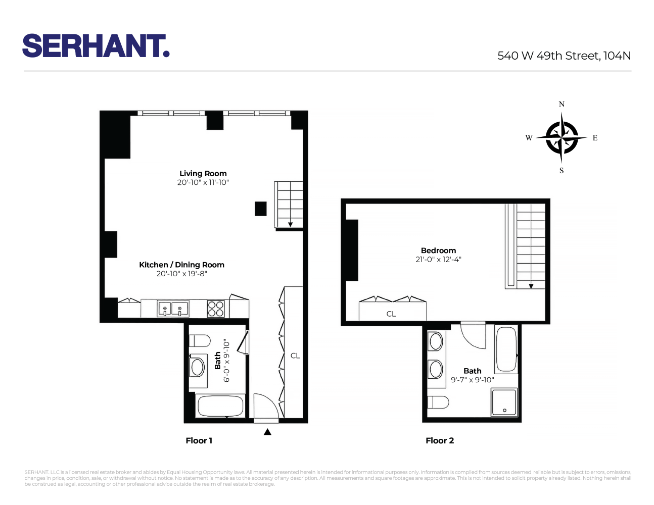 540 W 49TH Street 104N