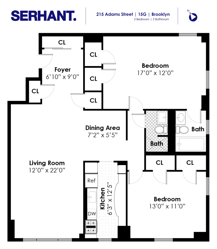 215 ADAMS Street 15G