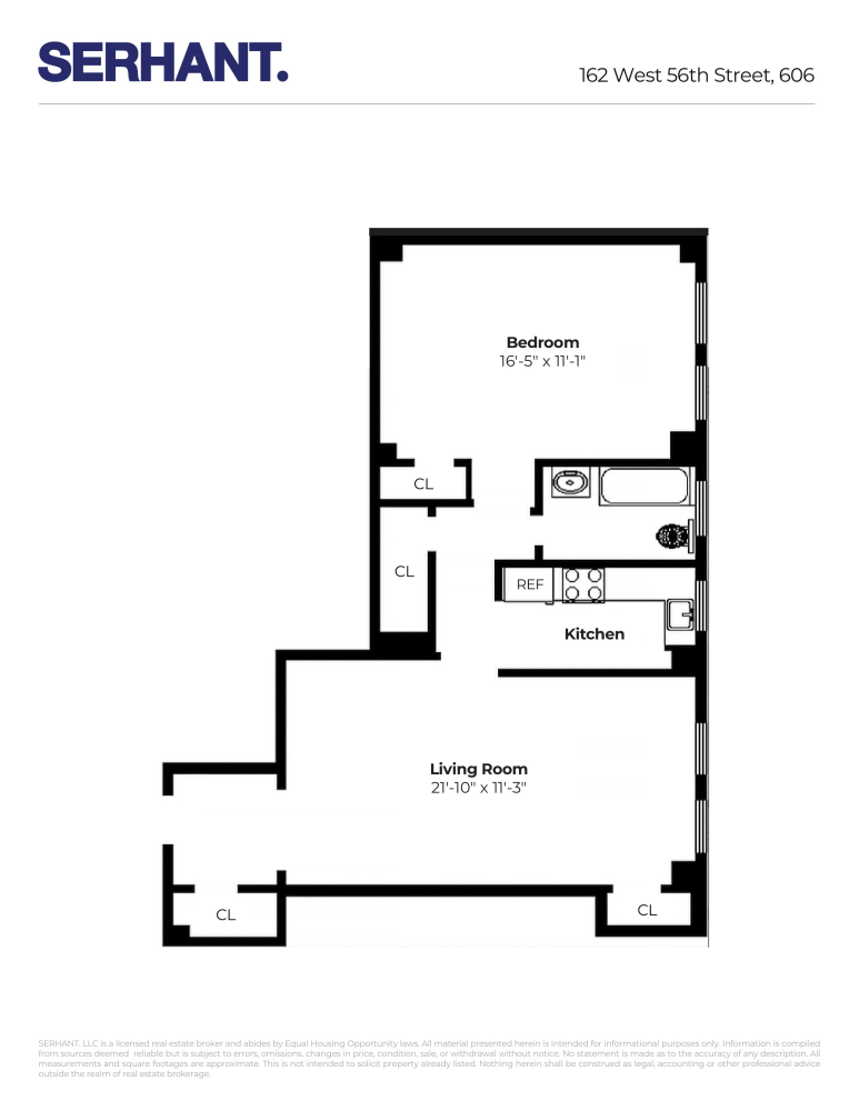 162 W 56TH Street 606
