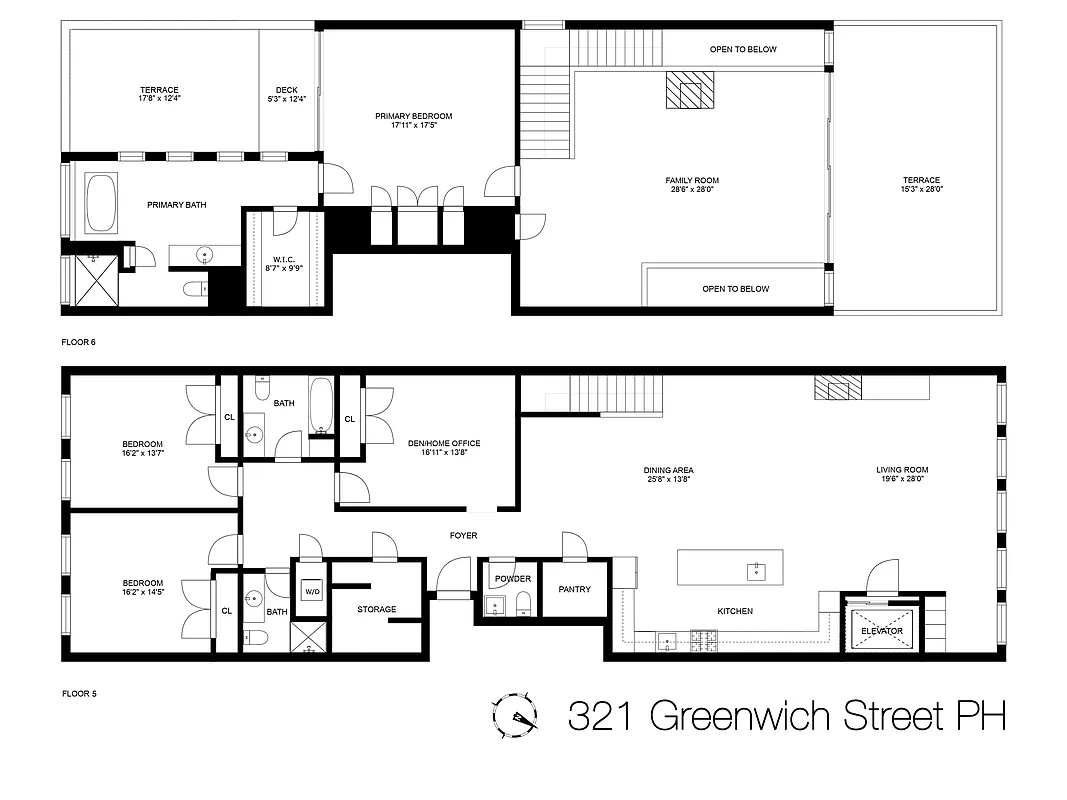 321 GREENWICH Street PH