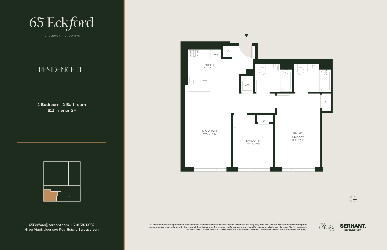 65 ECKFORD Street 2F