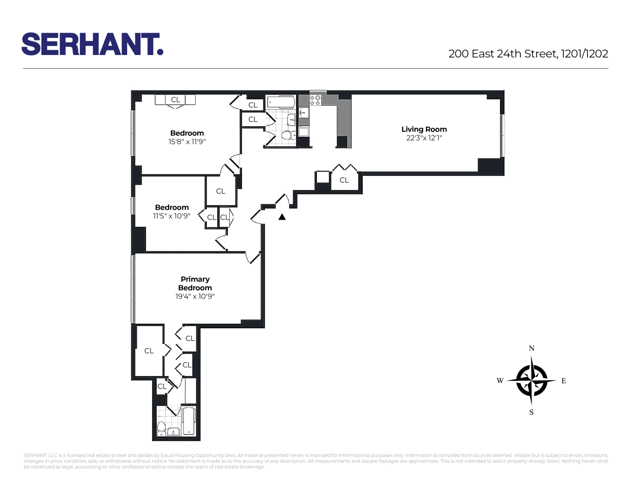 200 E 24TH Street 1201/1202