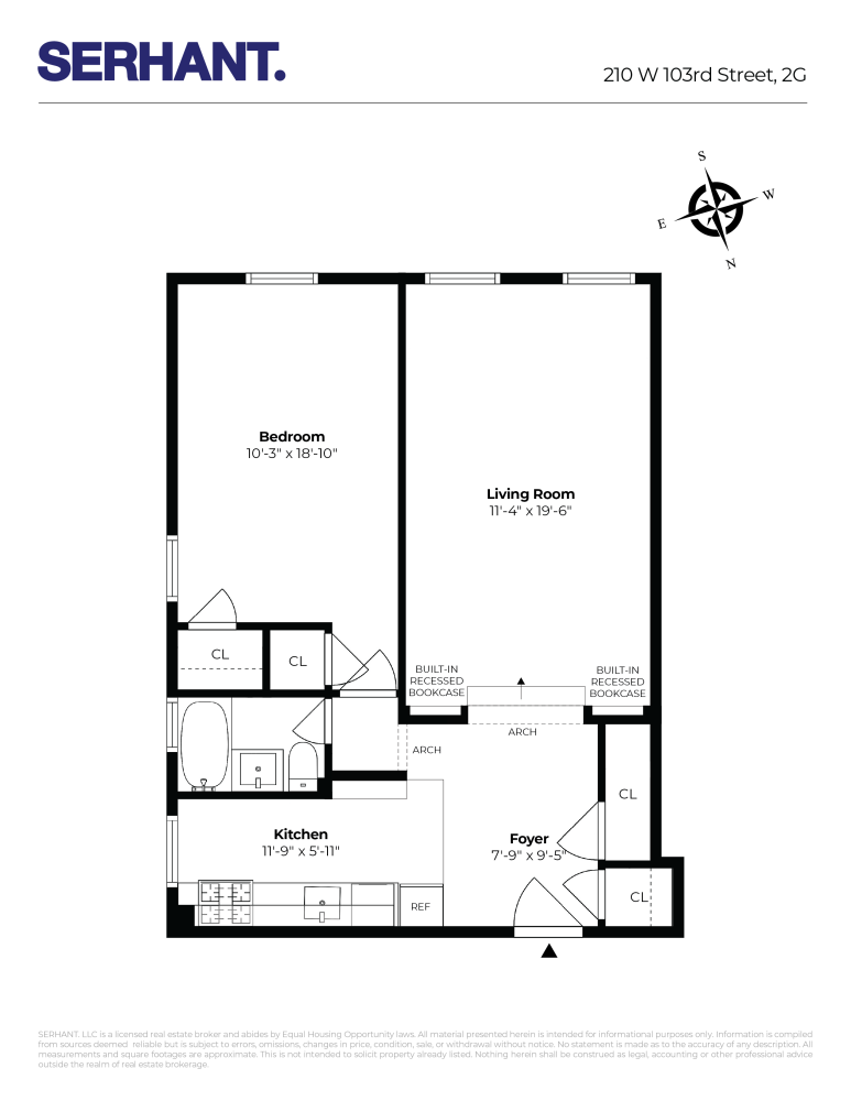 210 W 103RD Street 2G