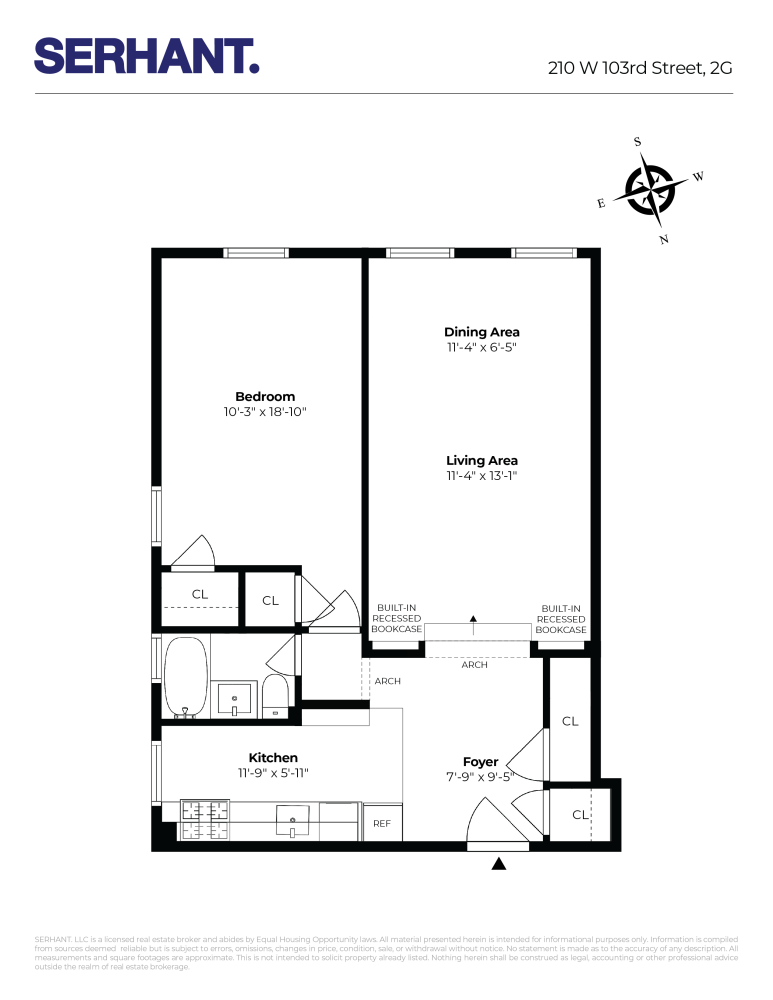 210 W 103RD Street 2G