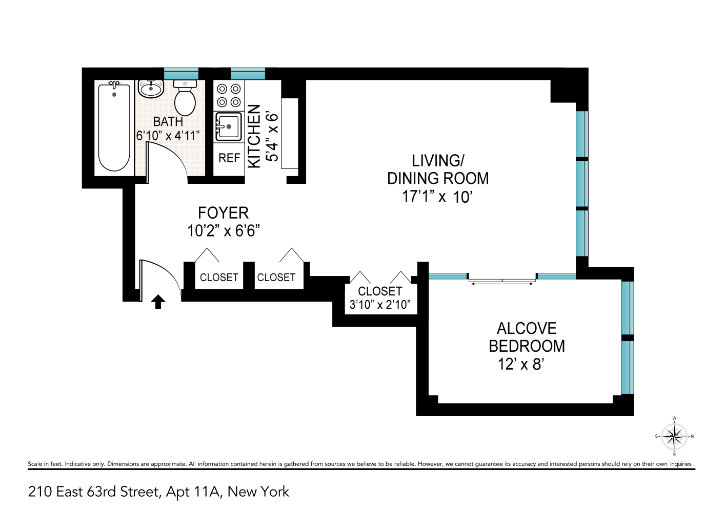 210 E 63RD Street 11A