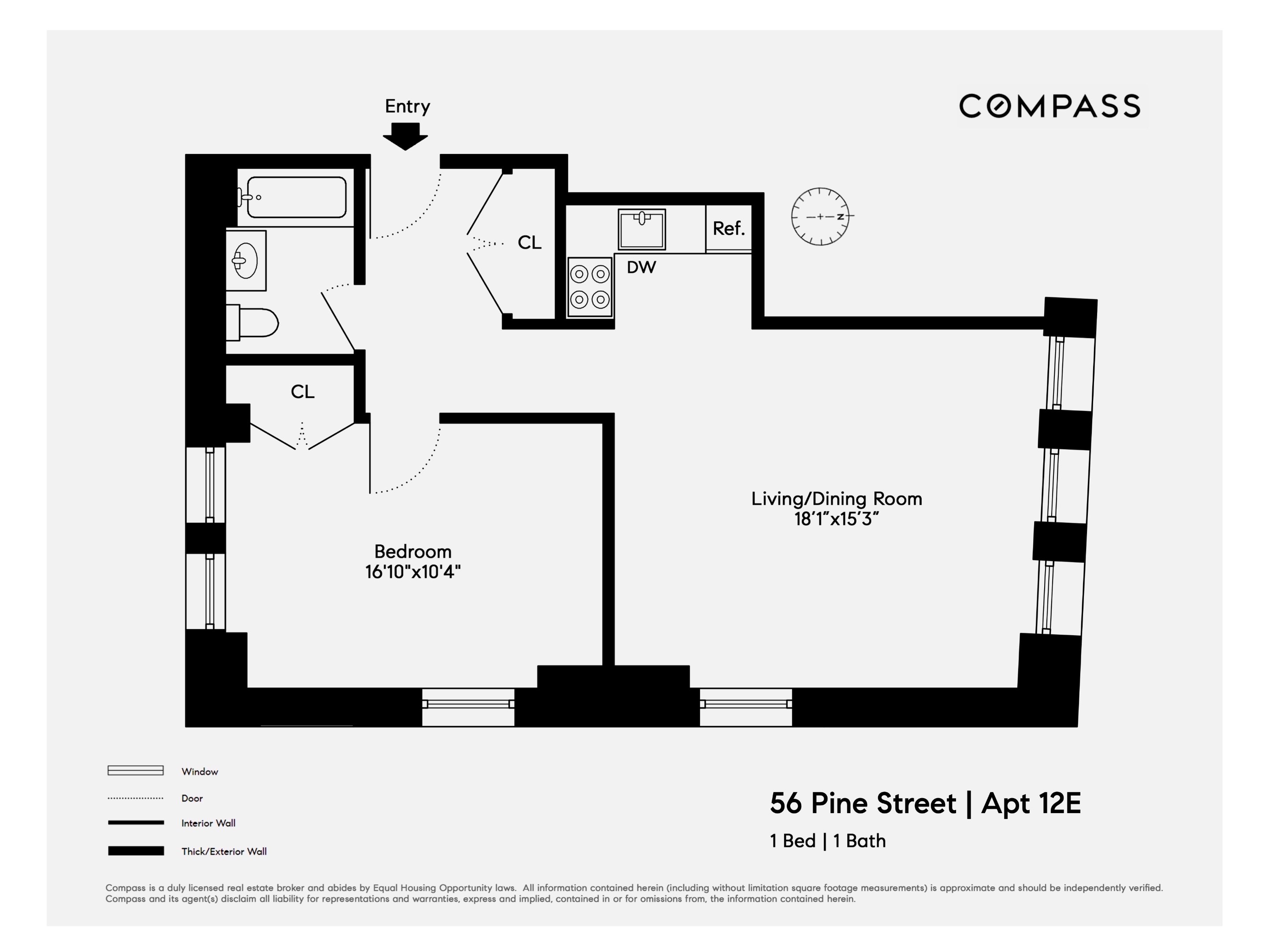 56 Pine Street 12E