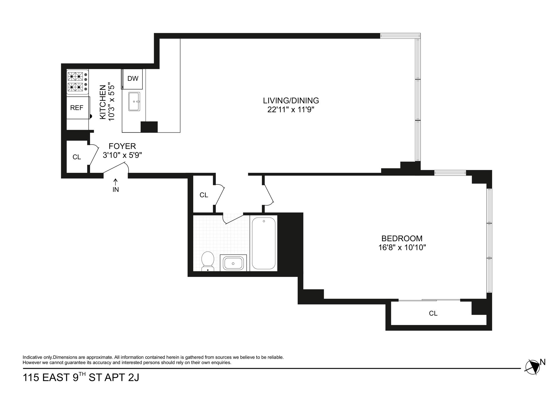 115 E 9TH Street 2J